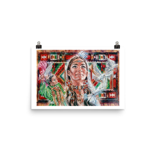 Photo paper poster: Native Tapestry