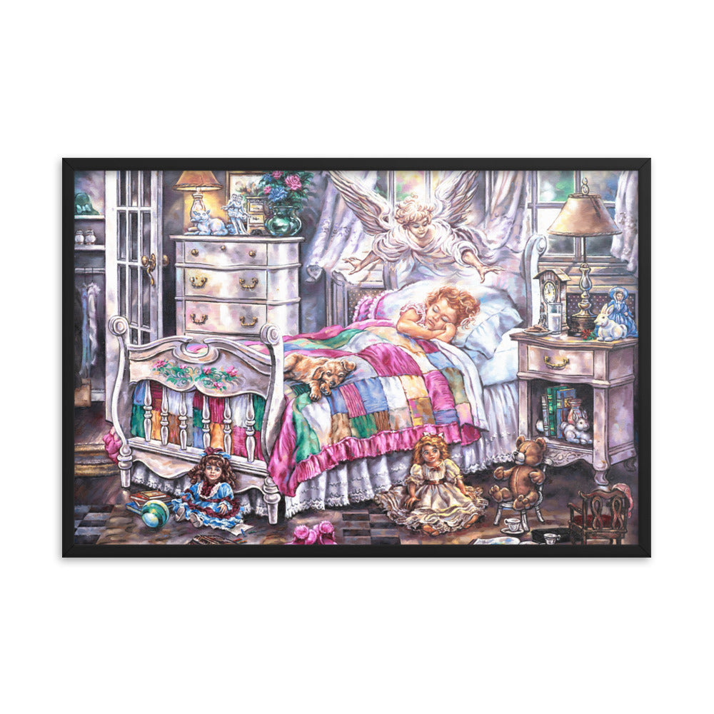 Framed photo paper poster: My Guardian Angel