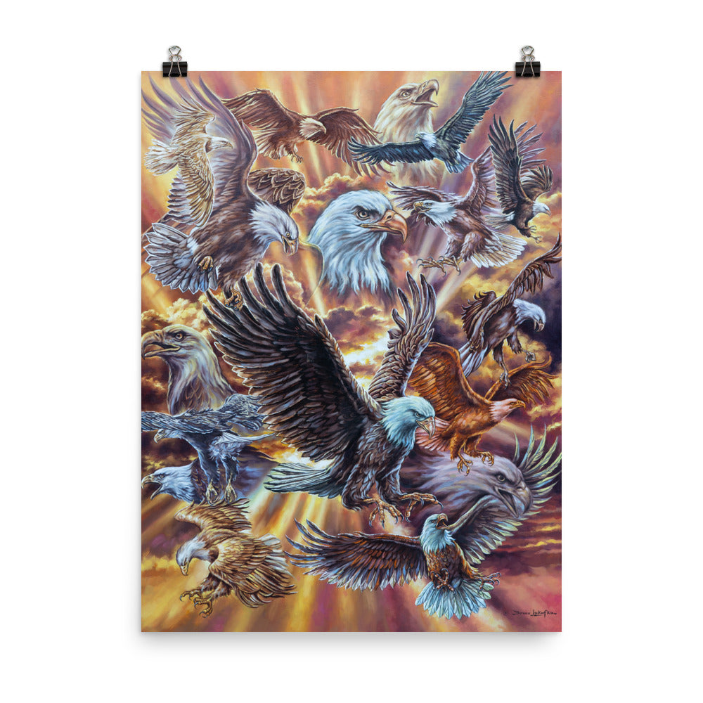 Photo paper poster: Eagle Dance