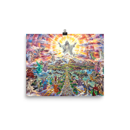 Photo paper poster: Heavenly Welcome
