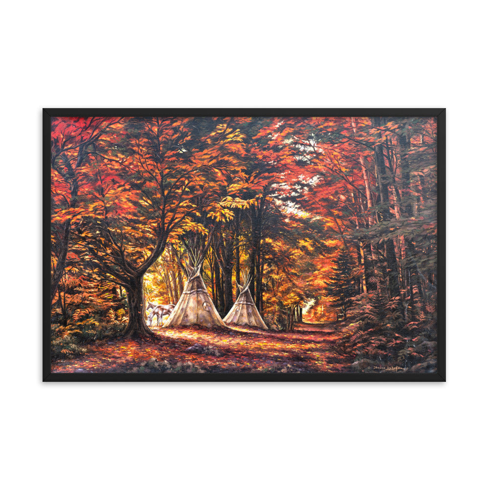 Framed photo poster: Native Cathedral