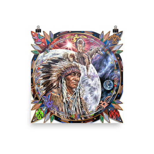 Photo paper poster: Other Worlds