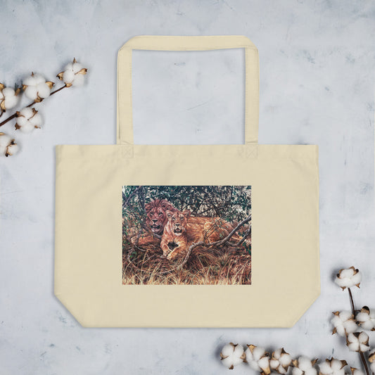 Large Tote : "Afternoon Shade"