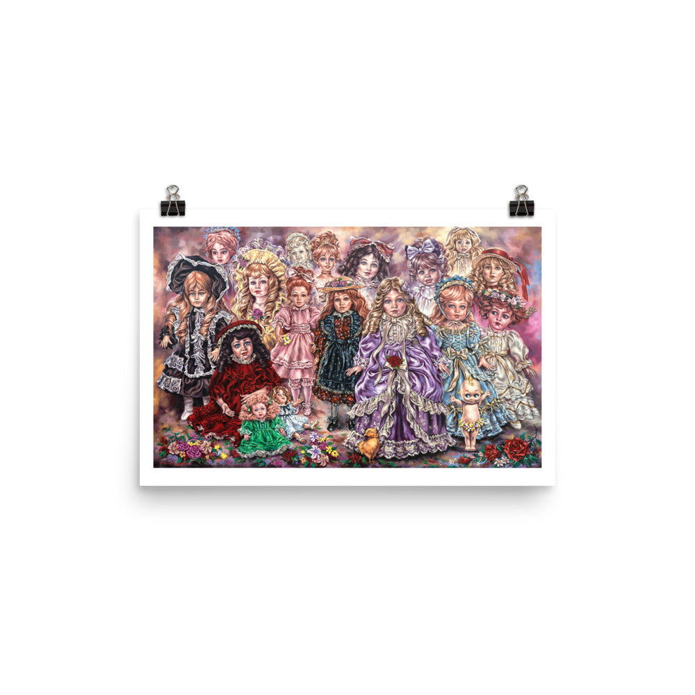 Photo paper poster: Doll Friends