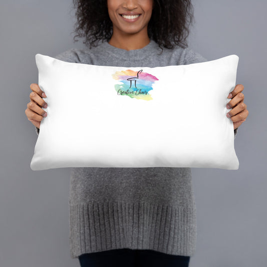 Throw Pillow: Peace, Be Still