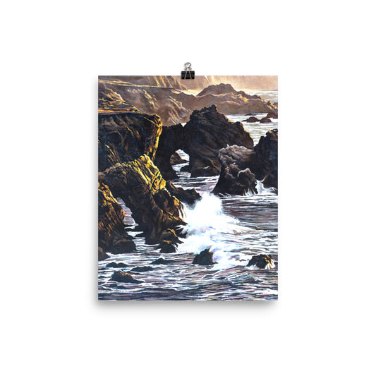 Photo paper poster: Big Sur