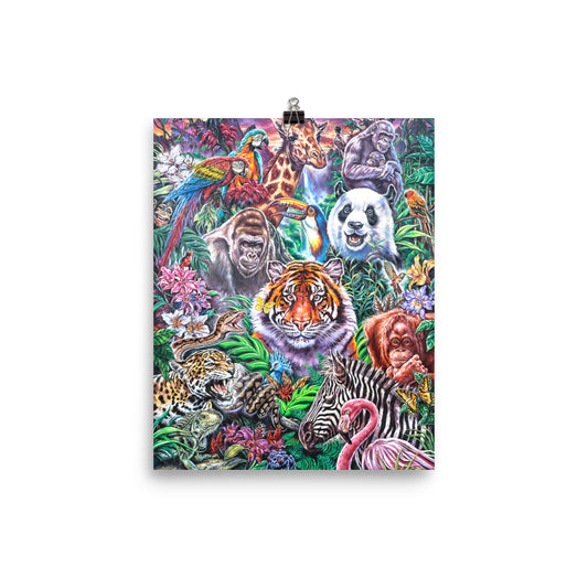 Photo paper poster: Wild Earth