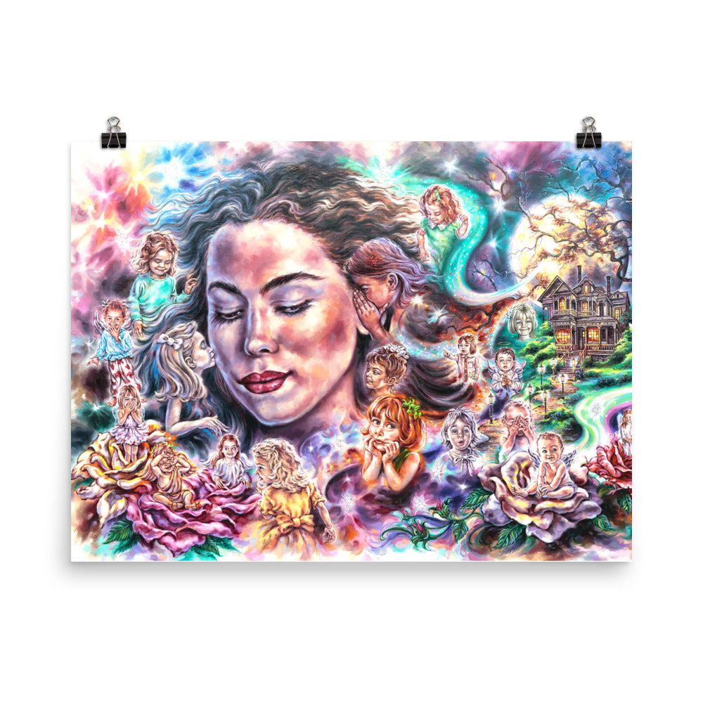 Photo paper poster: Moon Beams