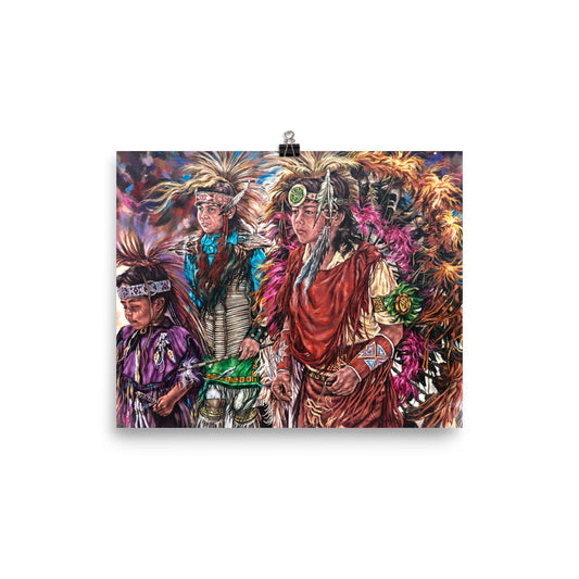 Photo paper poster: Dance Of Tradition