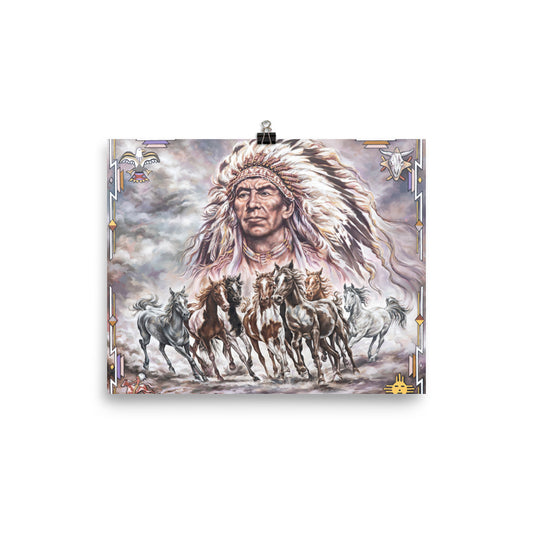 Photo paper poster: Ride The Wild Wind