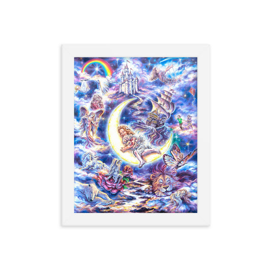 Framed photo paper poster: Sweet Dreams