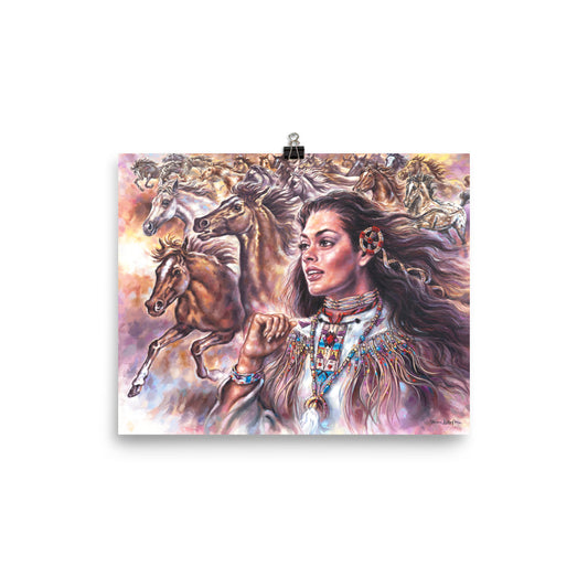 Photo paper poster: Stampede
