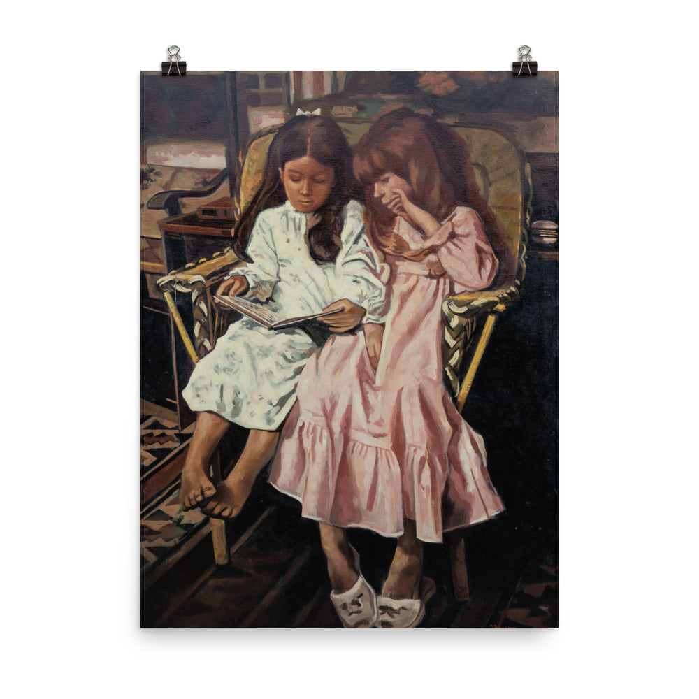 Photo paper poster: Sisters