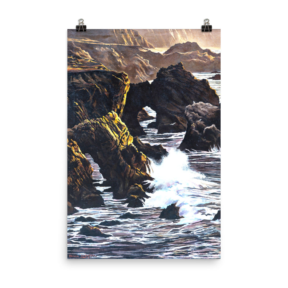 Photo paper poster: Big Sur