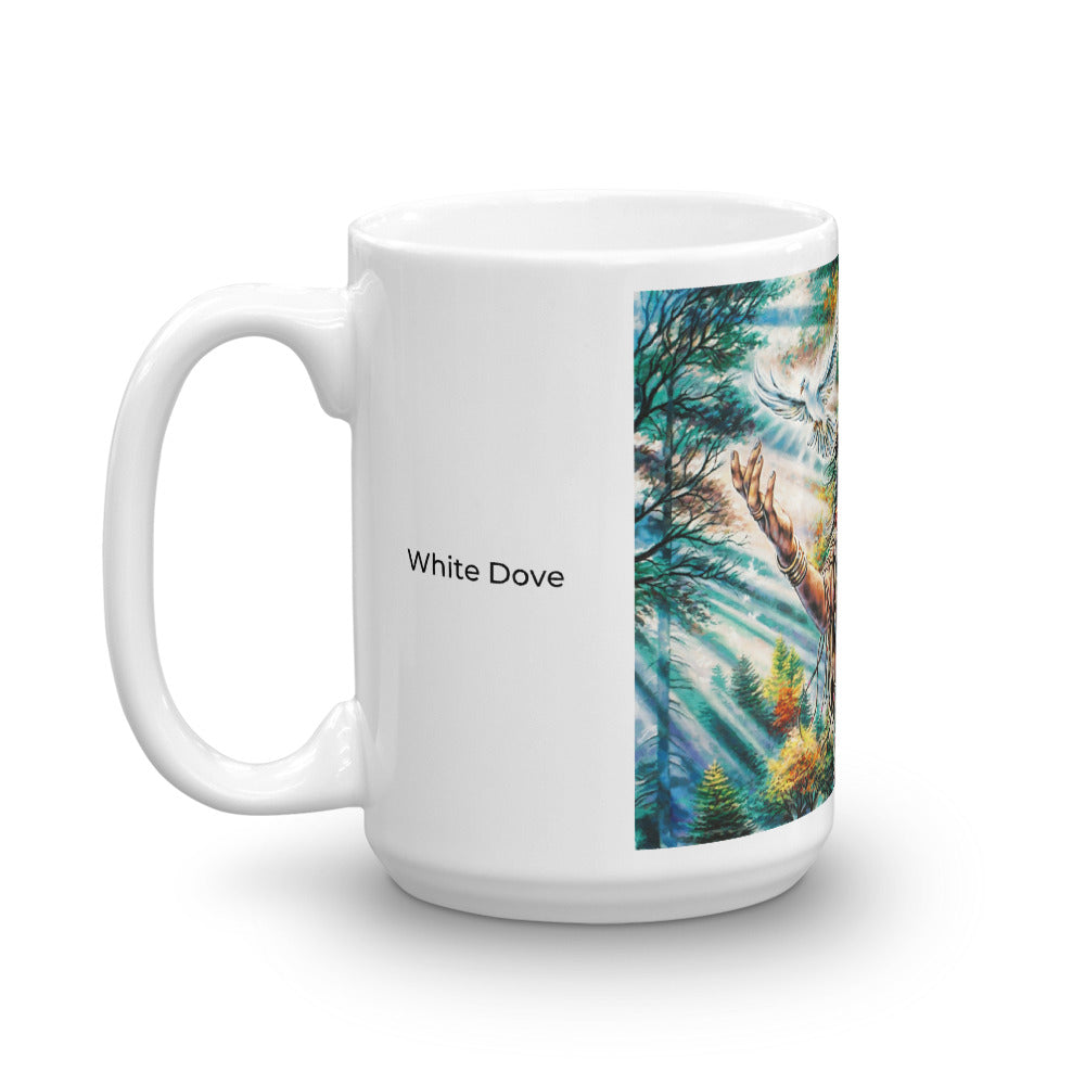 Mug-White Dove