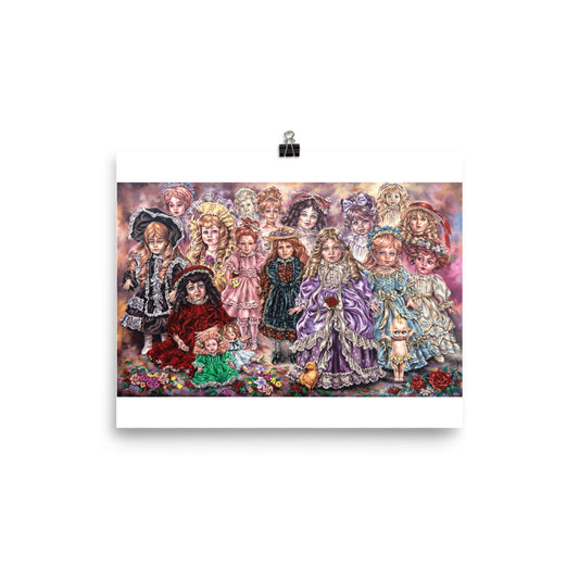 Photo paper poster: Doll Friends