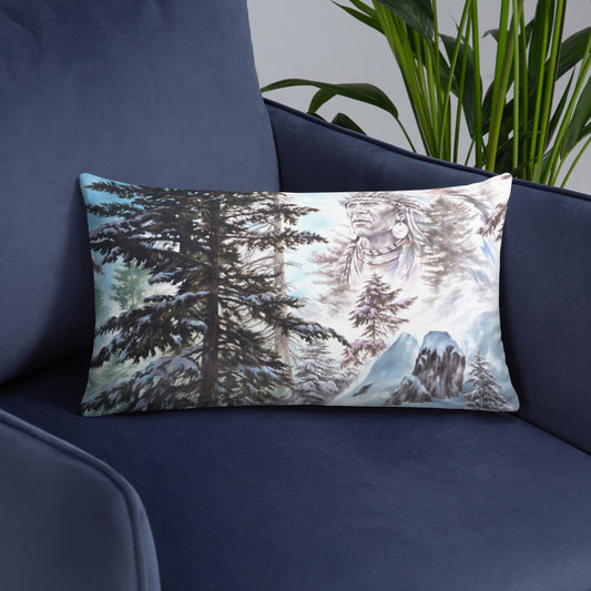 Throw Pillow: Return Of The Snow Chief