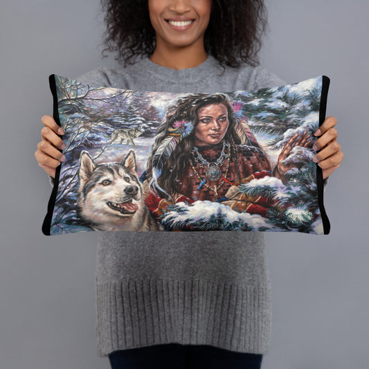Pillow: Snowfall