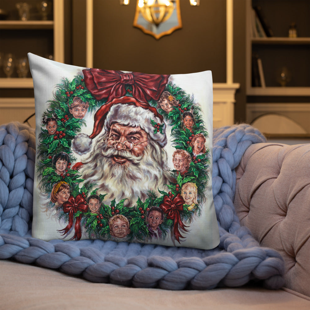 Pillow- Wreath Of Joy