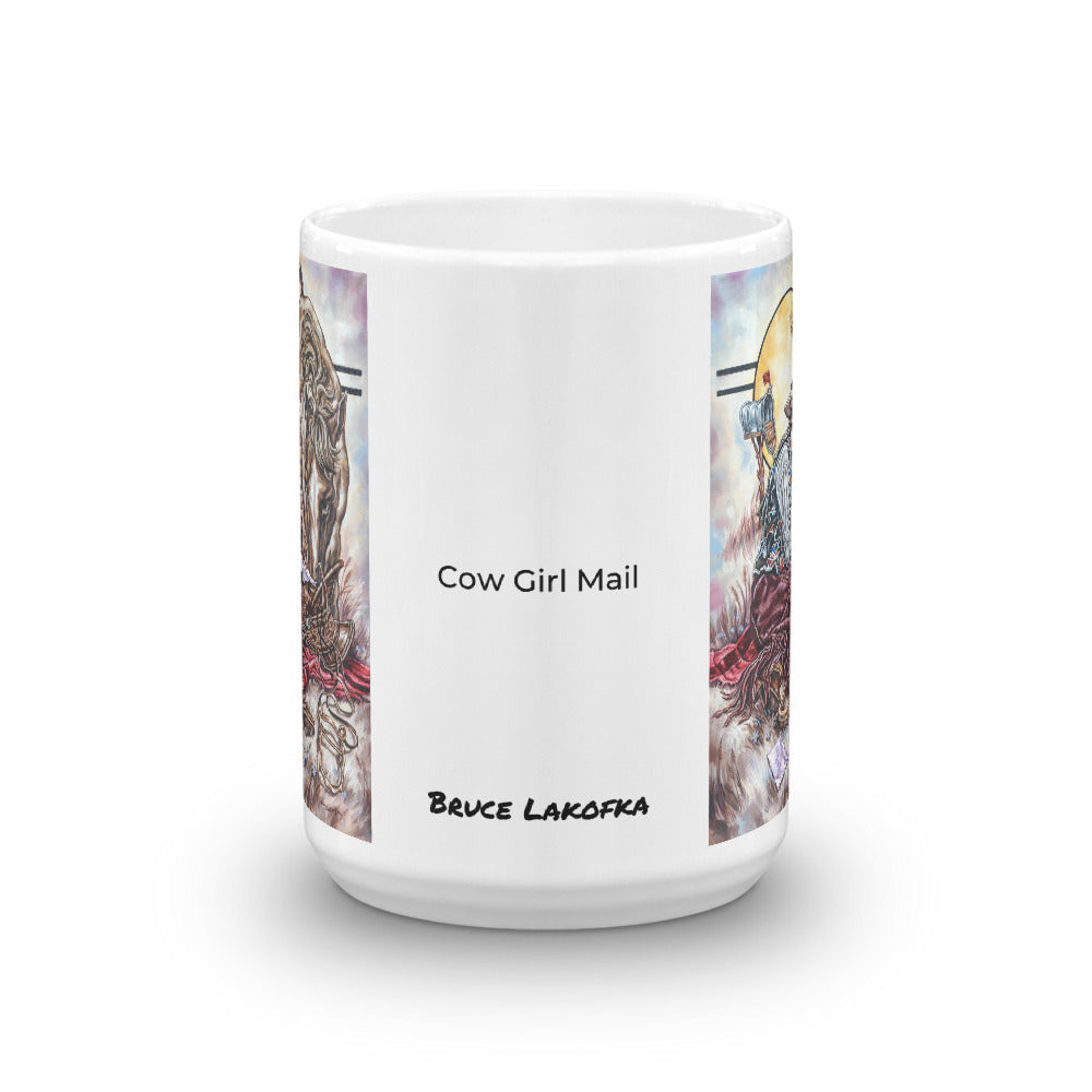 Mug-Cow Girl Mail