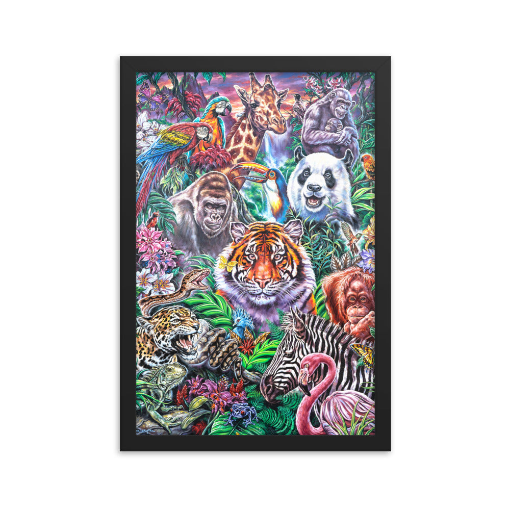 Framed poster: Wild Earth