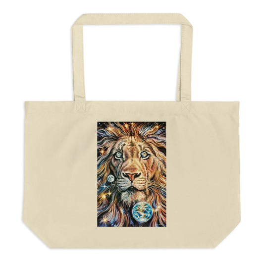 Large organic tote bag