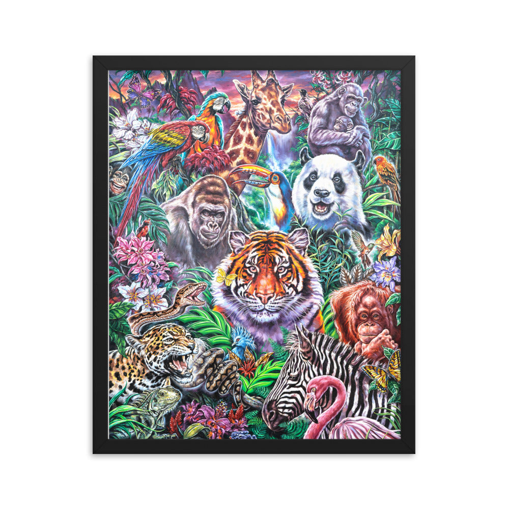 Framed poster: Wild Earth