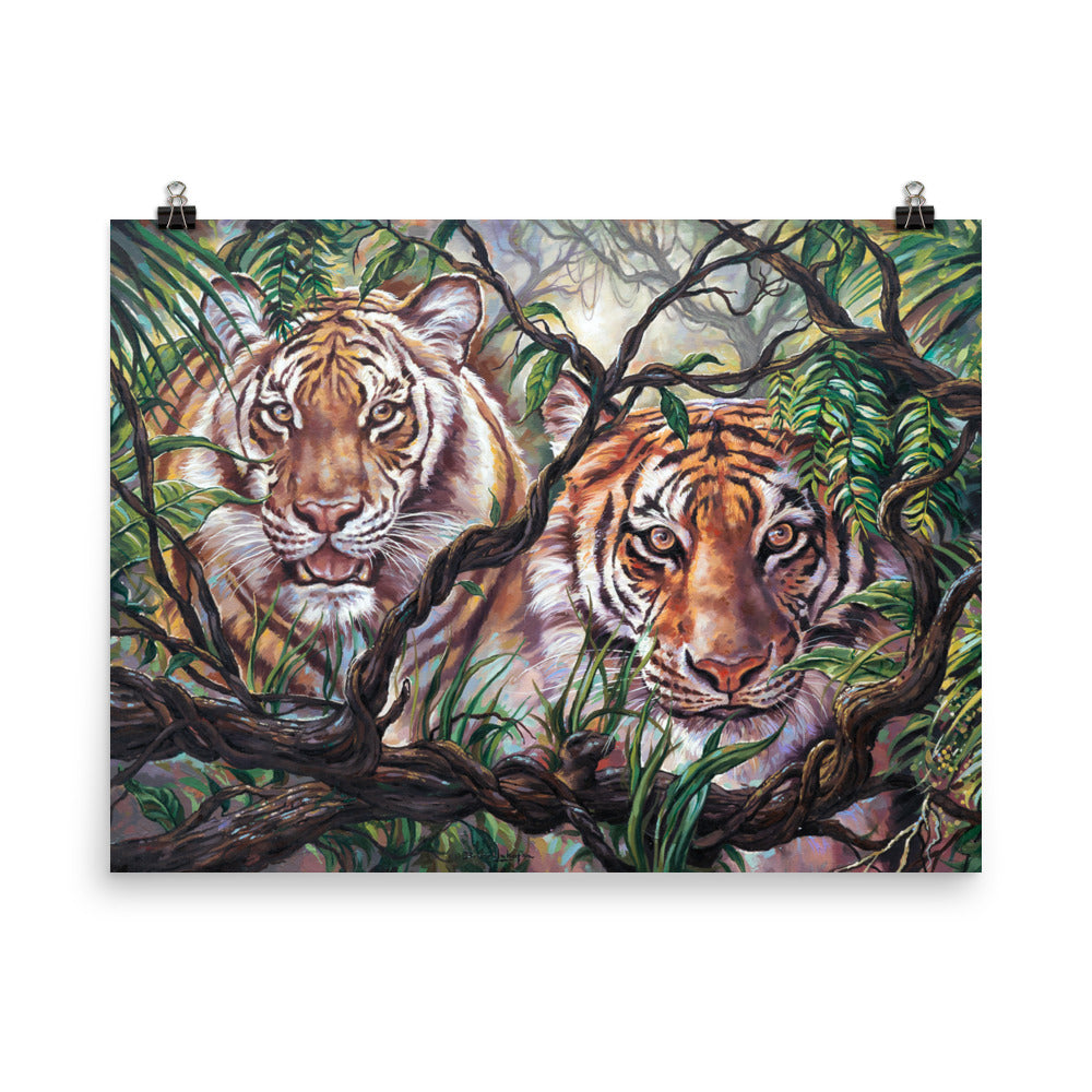 Photo paper poster: Eyes Of The Jungle
