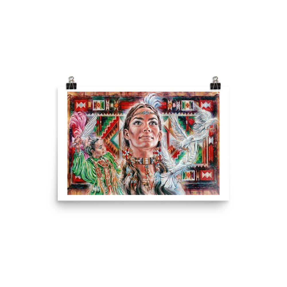 Photo paper poster: Native Tapestry