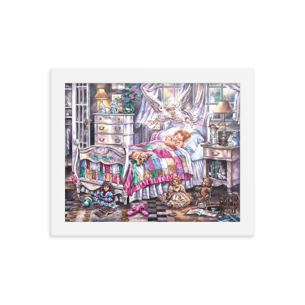 Framed photo paper poster: My Guardian Angel