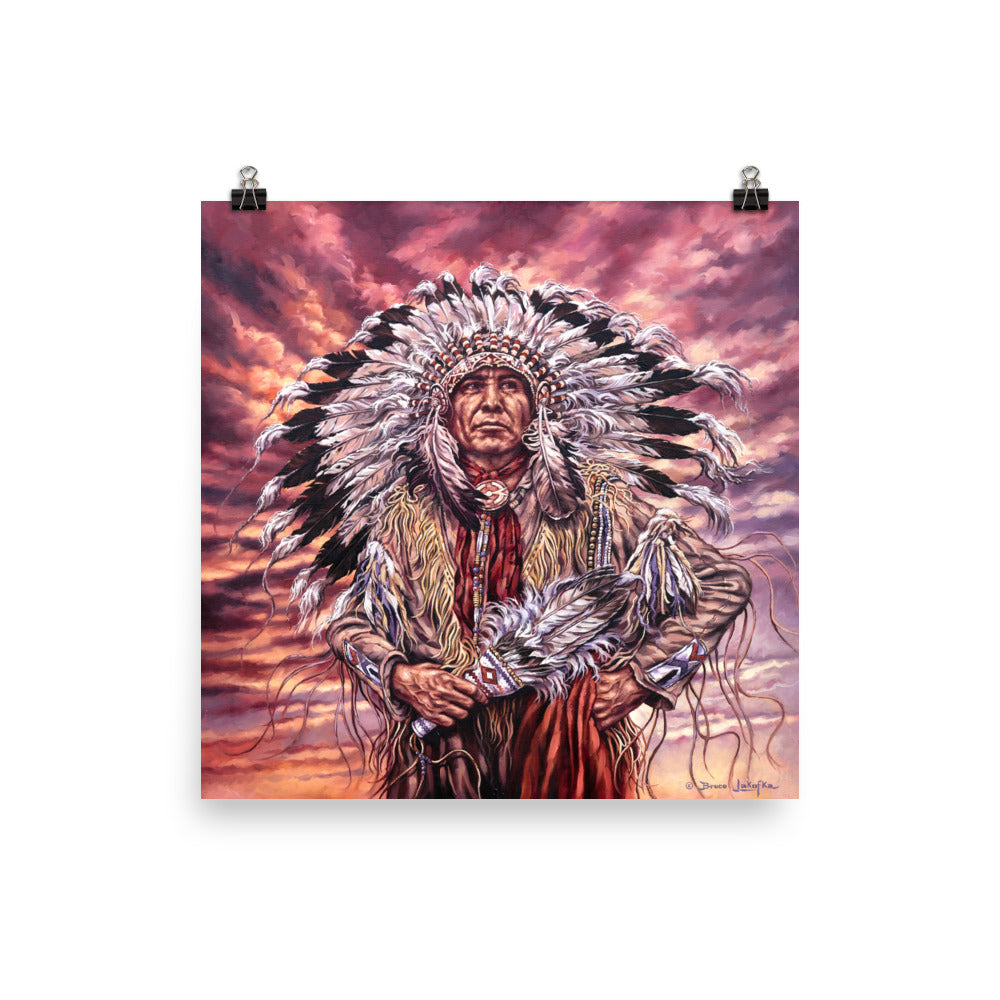 Photo paper poster: Sunset And Glory