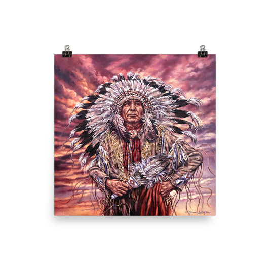 Photo paper poster: Sunset And Glory