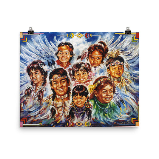 Photo paper poster: Children Of Great Spirit