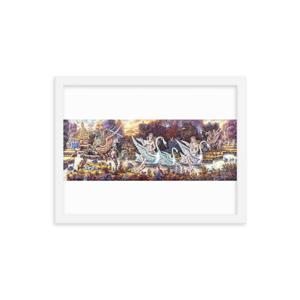 Framed photo paper poster: Once Upon A Time