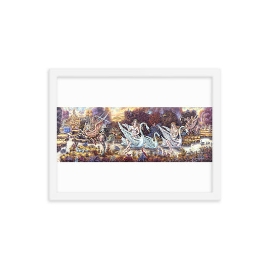 Framed photo paper poster: Once Upon A Time