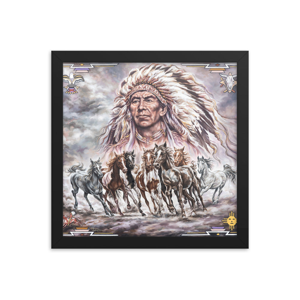 Framed photo poster: Ride The Wild Wind