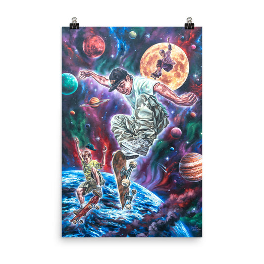 Photo paper poster: Moon Jumping