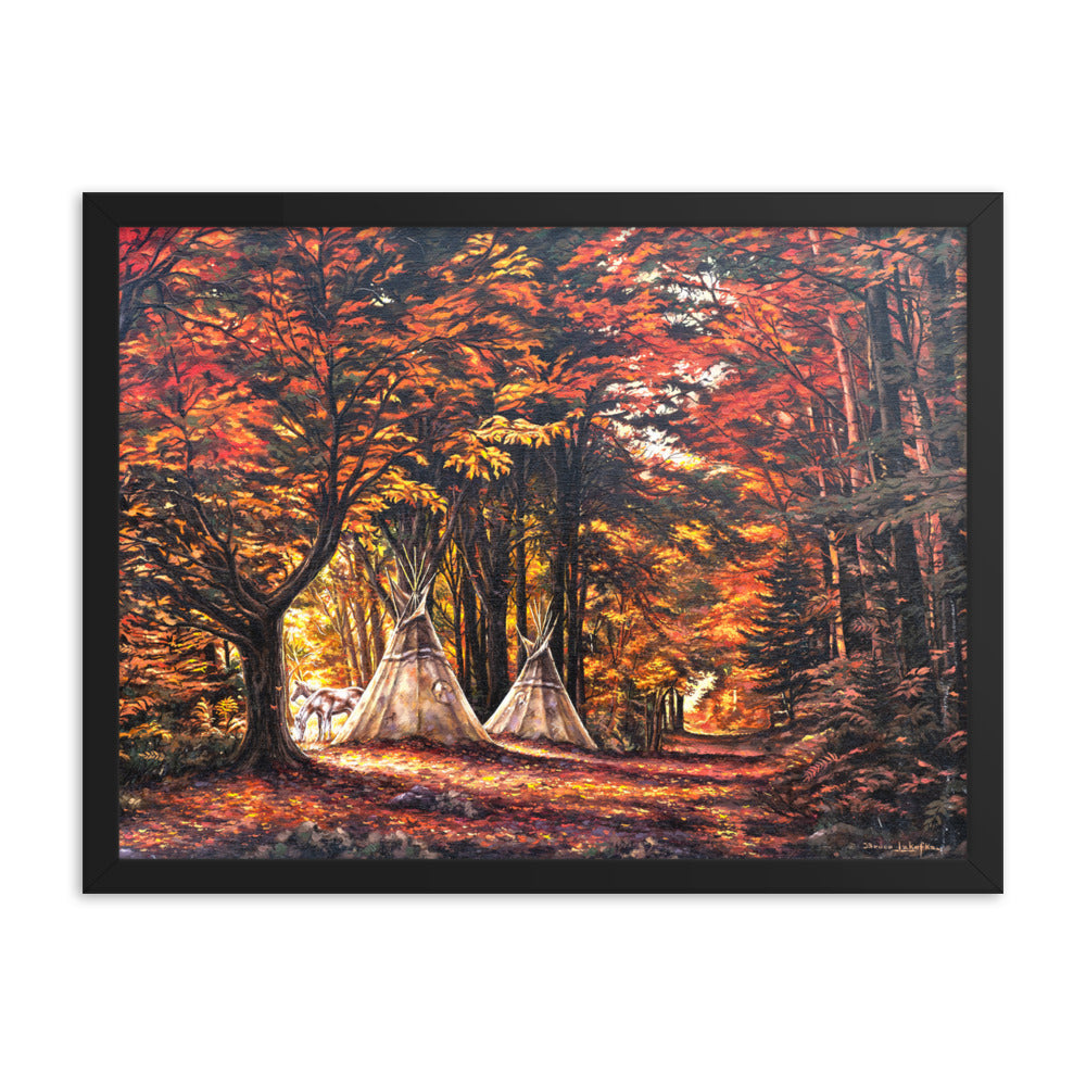 Framed photo poster: Native Cathedral