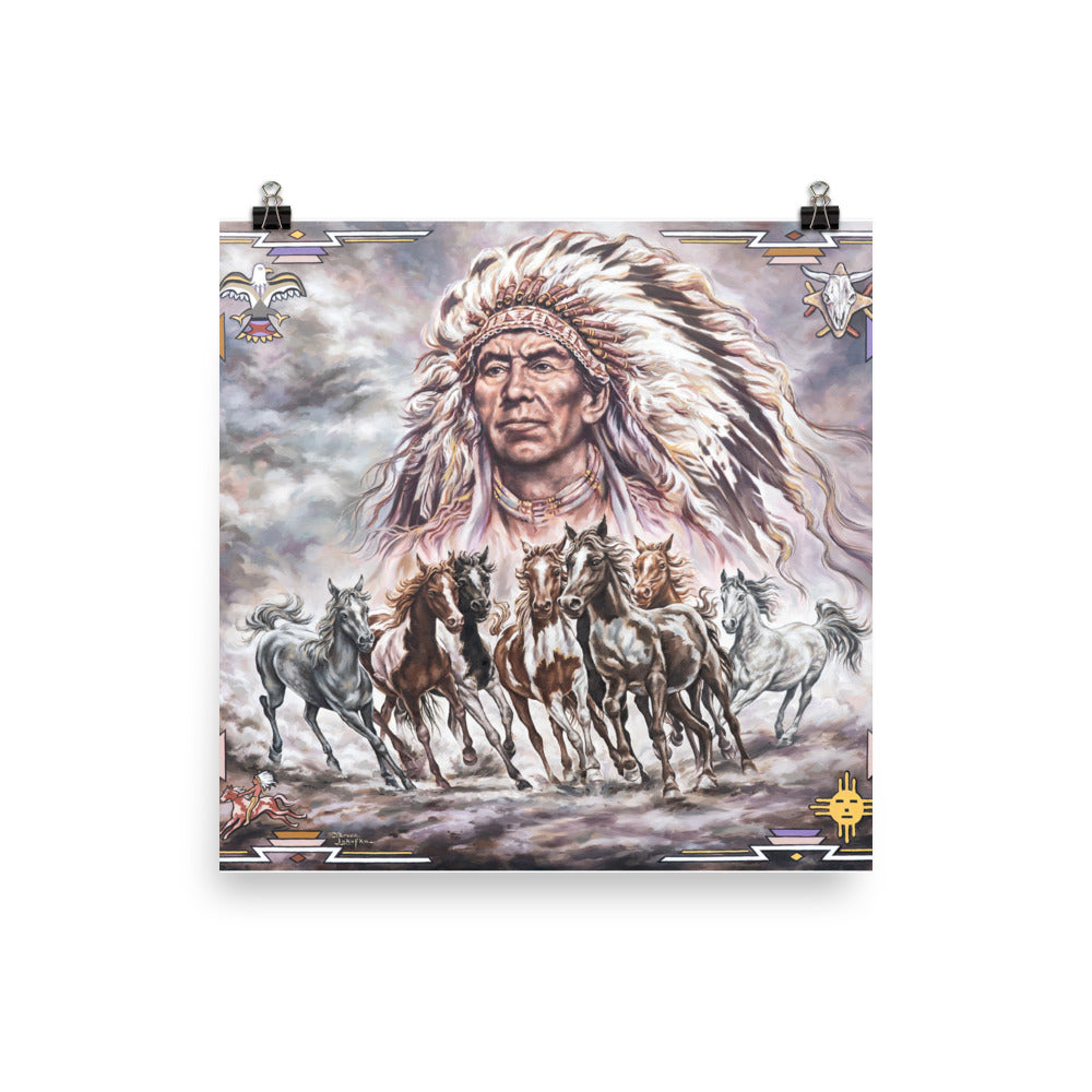 Photo paper poster: Ride The Wild Wind