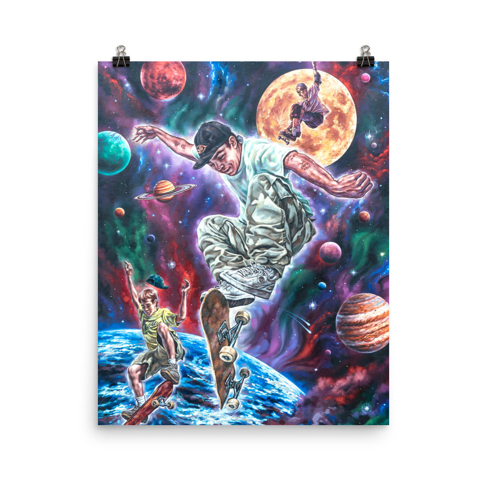 Photo paper poster: Moon Jumping