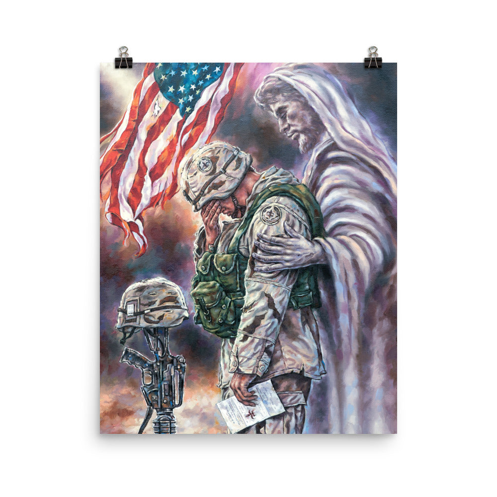 Photo paper poster: The Comforter