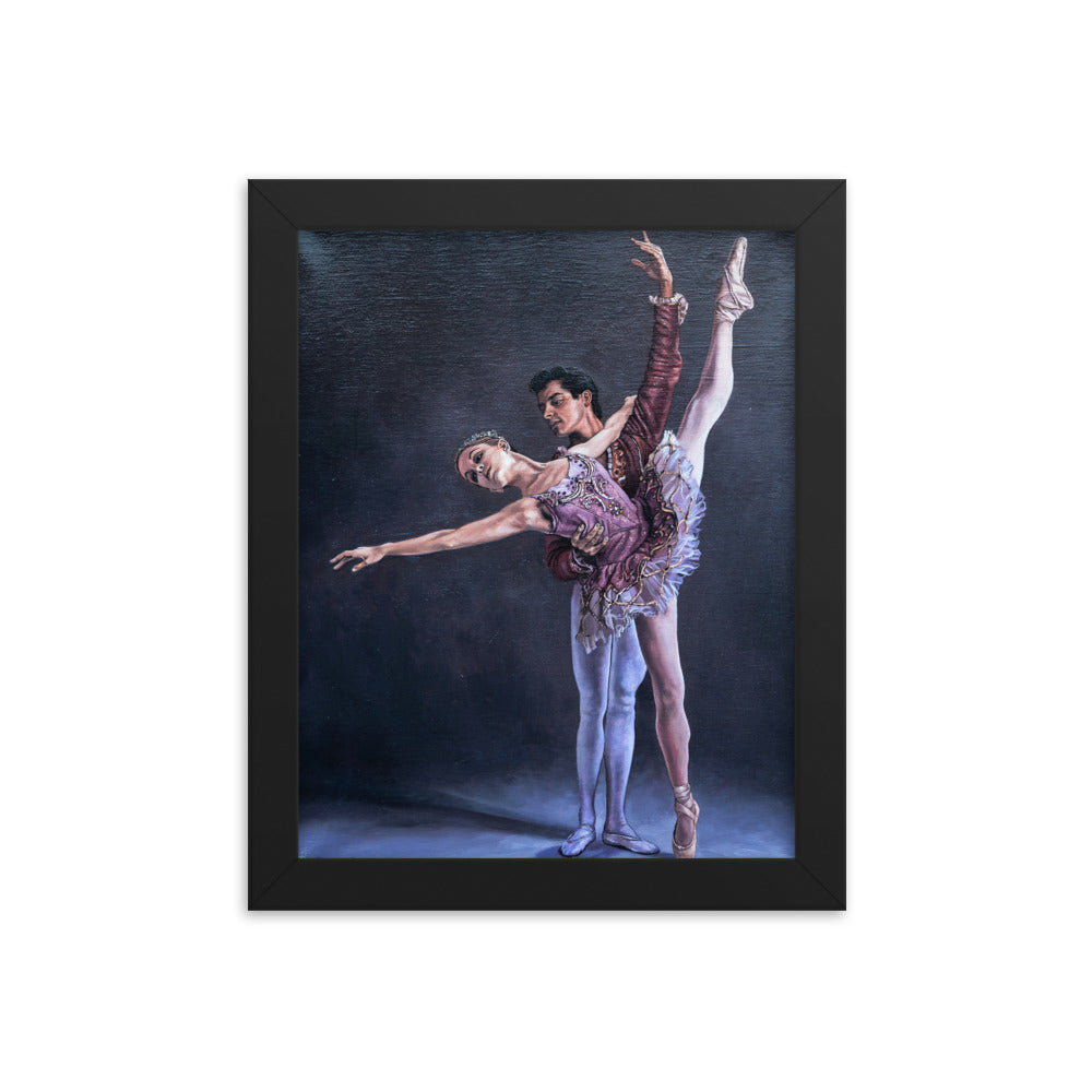 Framed photo paper poster: The Dance