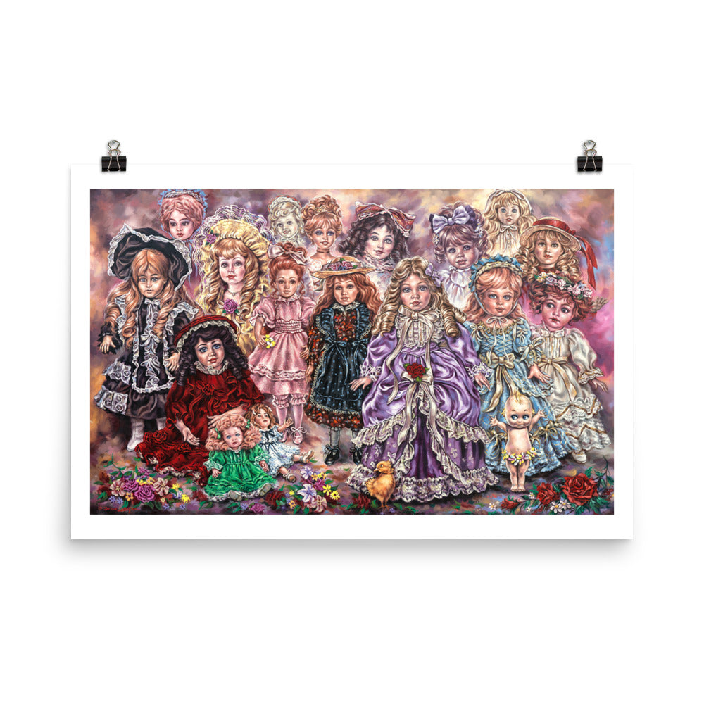 Photo paper poster: Doll Friends