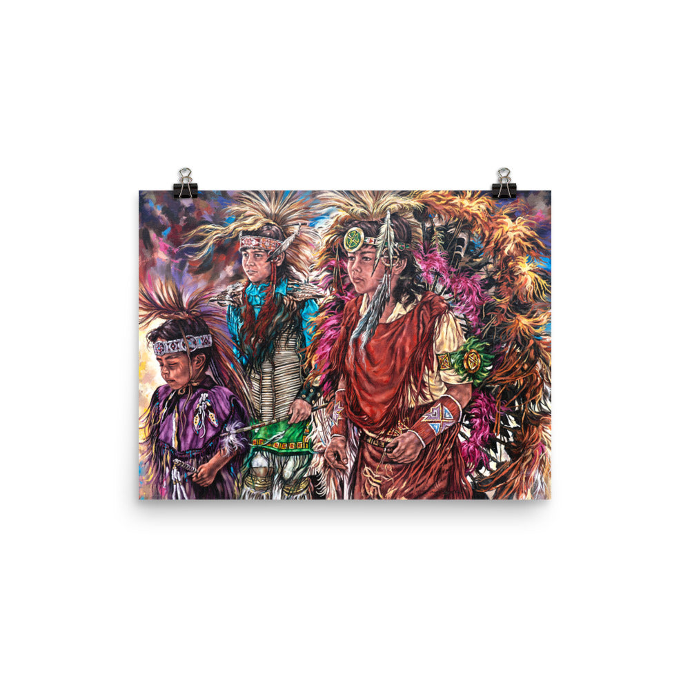 Photo paper poster: Dance Of Tradition