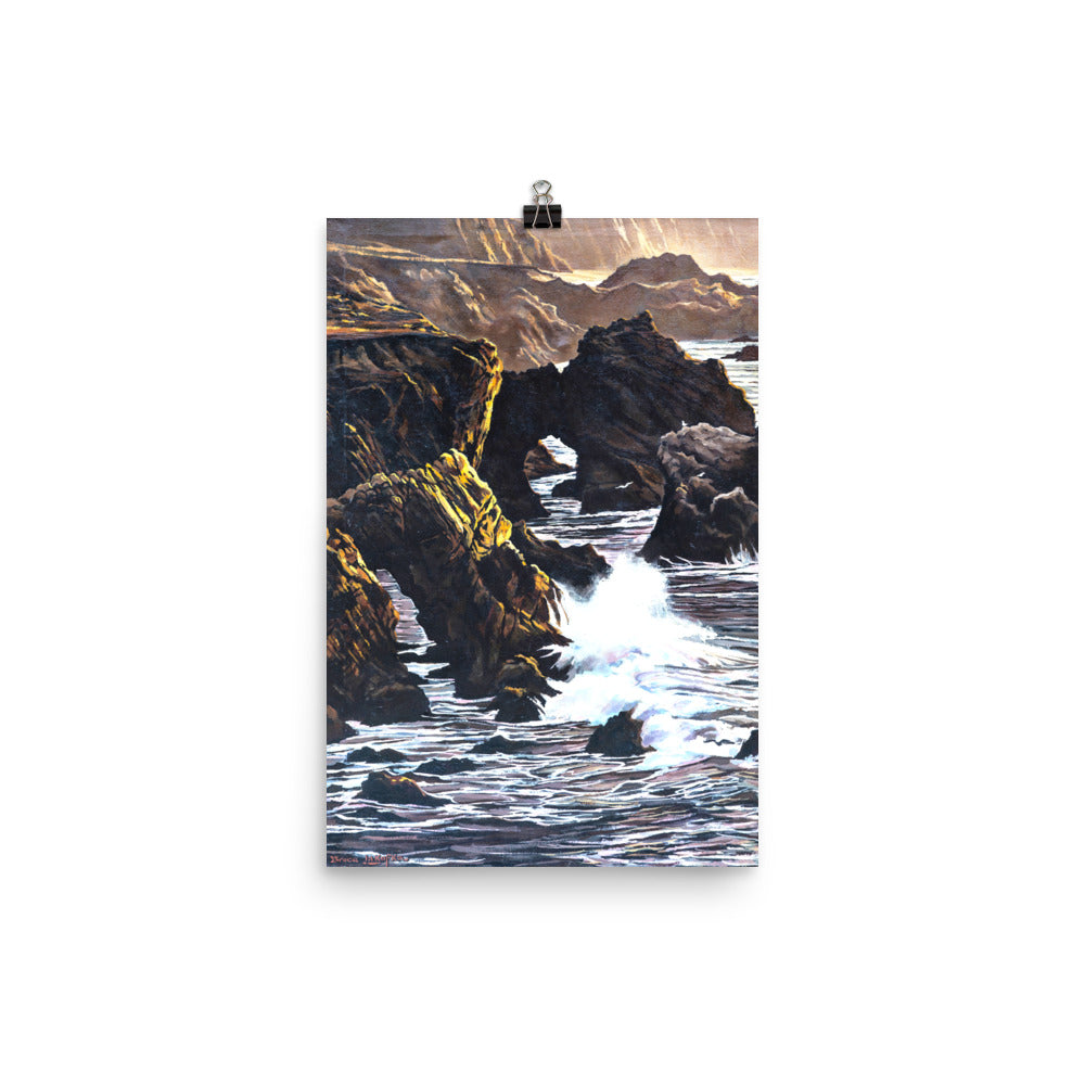 Photo paper poster: Big Sur