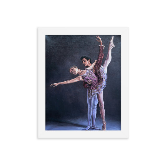 Framed photo paper poster: The Dance