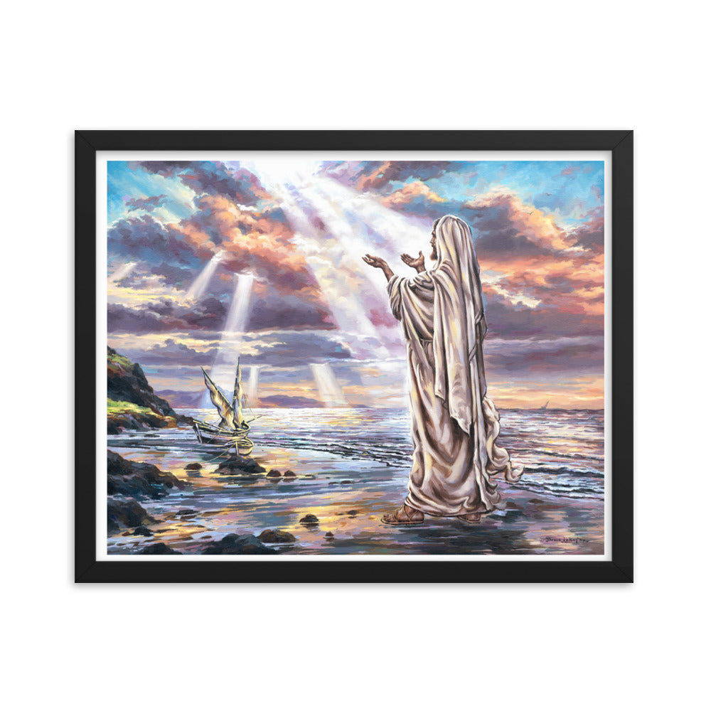 Framed poster: To Walk On Water