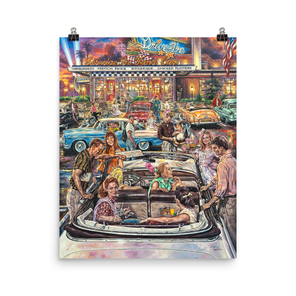 Photo paper poster: Back In The Fifties