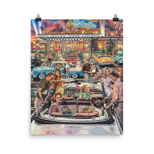 Photo paper poster: Back In The Fifties