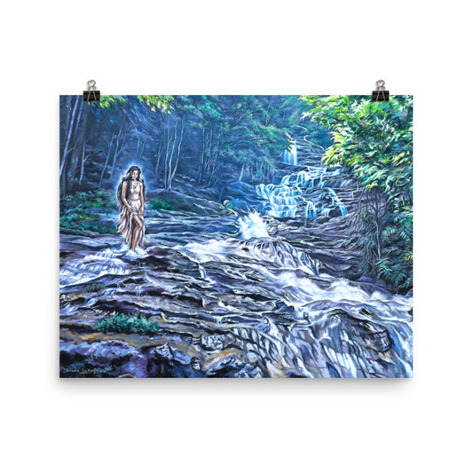 Photo paper poster: Maiden Of The Falls